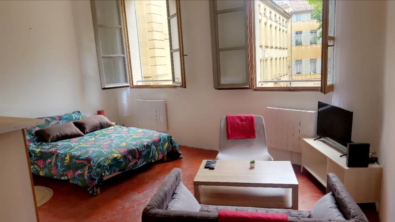Ferienwohnung Petit Coin Provencal Elegant Et Central Aix-en-Provence Exterior foto